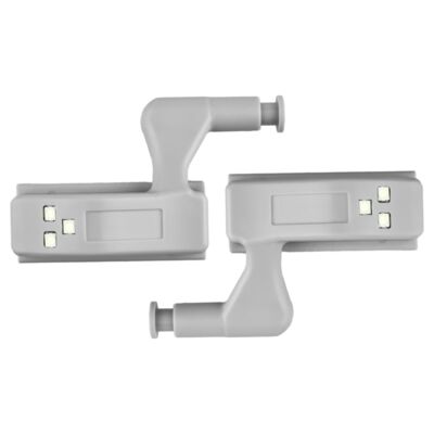 Lampka LED na zawias do szafki 2 sztuki 0,25 W 12 V IP20