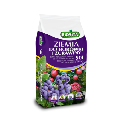Ziemia do borówki i żurawiny 50 l BIOVITA