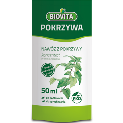 Pokrzywa Nawóz z pokrzywy 50 ml BIOVITA