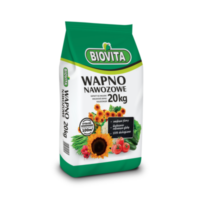 Wapno nawozowe 20 kg BIOVITA