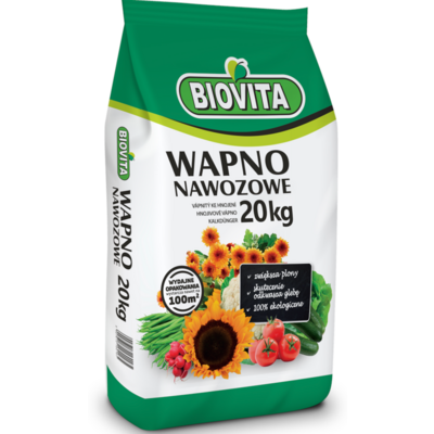 Wapno nawozowe 20 kg BIOVITA
