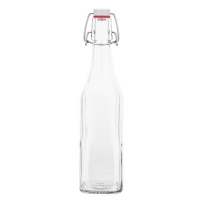 Butelka kwadratowa z klipsem 1000 ml SPIŻARNIA PANI DOMU