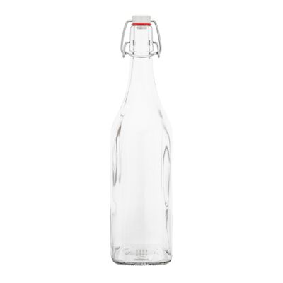 Butelka kwadratowa z klipsem 500 ml SPIŻARNIA PANI DOMU