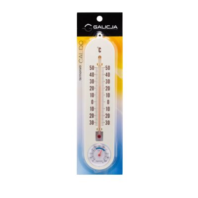 Termometr Caldo 24,5 cm biały
