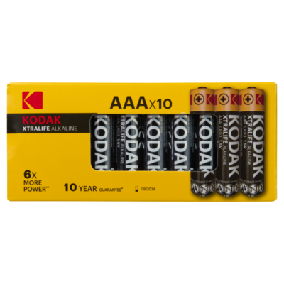 Bateria LR03 AAA 10 sztuk Kodak