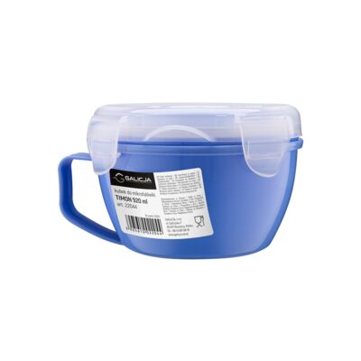Kubek do mikrofalówki Timon 920 ml niebieski