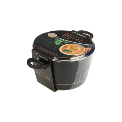 Garnek wysoki Royal 24 cm 5,6 L czarny