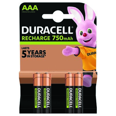Akumulator DURACELL LR03 AAA 750 mAh 4 szt.