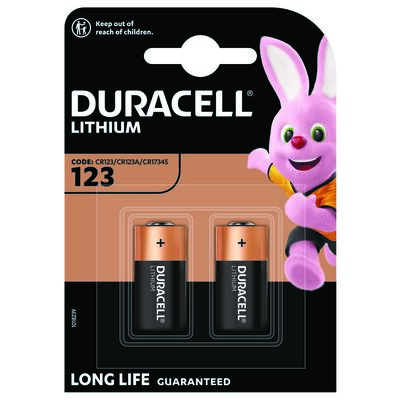 Bateria litowa DURACELL ULTRA FOTO 123 M3 2 szt.
