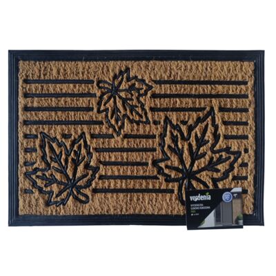 Wycieraczka gumowo kokosowa fred 60 x 40 cm 26407 WZ8