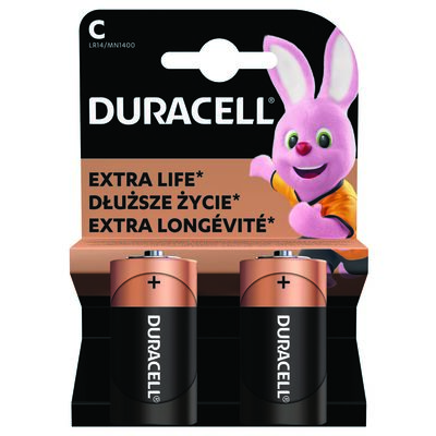 Bateria alkaliczna DURACELL BASIC LR14/C 2 szt.
