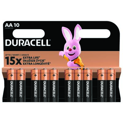 Bateria alkaliczna DURACELL BASIC LR6 AA 10 szt.