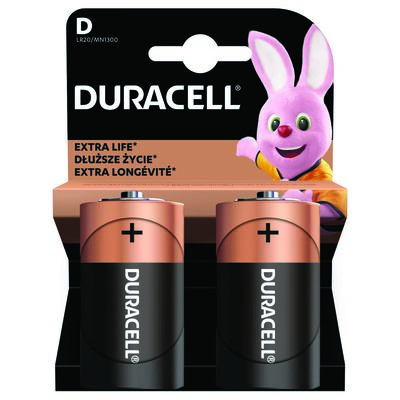 Bateria alkaliczna DURACELL BASIC LR20/D 2 szt.