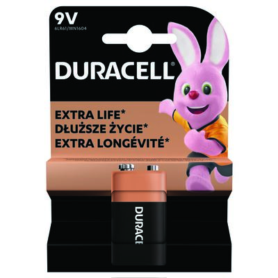 Bateria alkaliczna DURACELL BASIC LR61/9V 1 szt.
