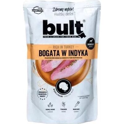Saszetka dla psa bogata w indyka 500 g