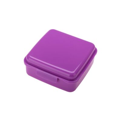 Lunchbox 13,5 x 13,5 x 6 cm fioletowy