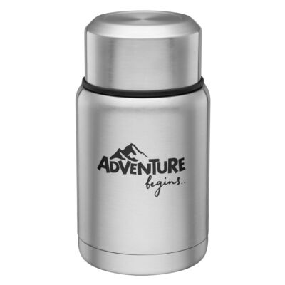 Termos obiadowy nierdzewny Adventure 500 ml srebrny