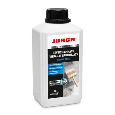 Preparat gruntujący PRIMER PLUS 1 l JURGA