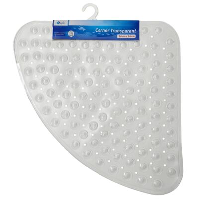 Mata antypoślizgowa Corner transparentna 54 x 54 cm Sepio