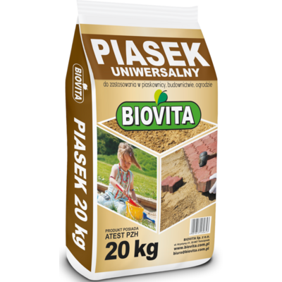Piasek uniwersalny 20 kg BIOVITA