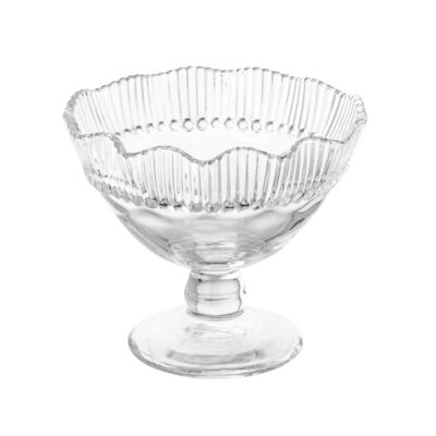 Pucharek szklany Vivienne 260 ml transparentny