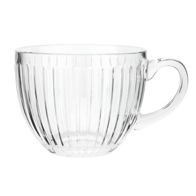 Kubek Jumbo 460 ml transparentny