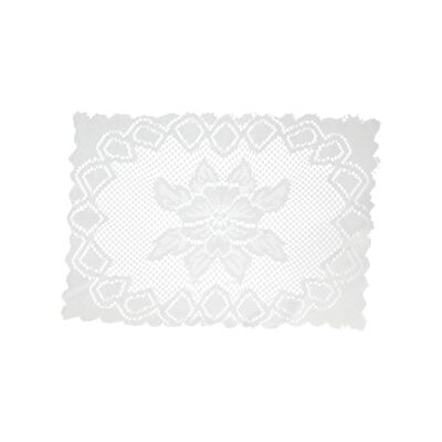 Serwetka prostokątna 32 x 45 cm biała