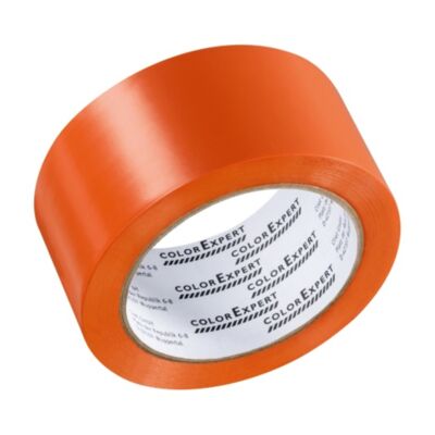 Taśma PVC 50 mm x 33 m pomarańczowa Color Expert