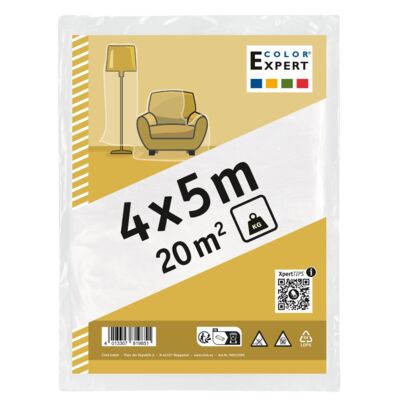 Folia malarska HDPE 7 my 4 x 5 m