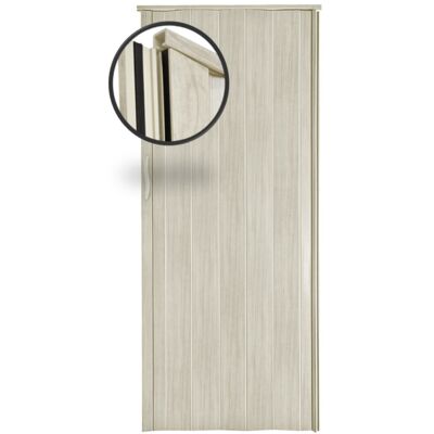 Drzwi harmonijkowe ST3AM 83 x 202,5 cm dąb alaska