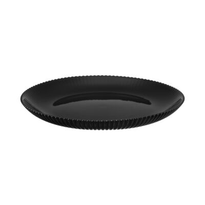 Talerz deserowy Aurora Black 19 cm czarny