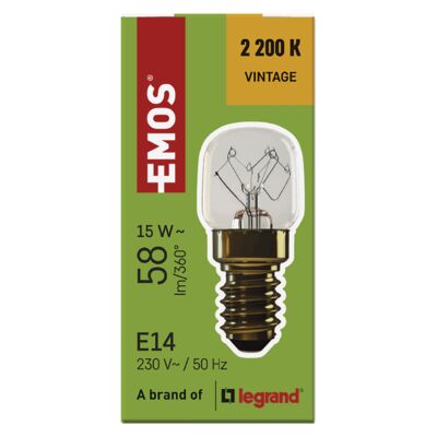 Żarówka do piekarnika T22 E14 15 W 50 lm 300 °C