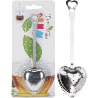 Sitko do herbaty kształt serca