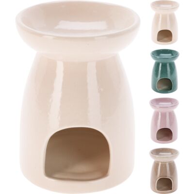 Porcelanowy kominek na olejki zapachowe 9 x 12 cm różne kolory