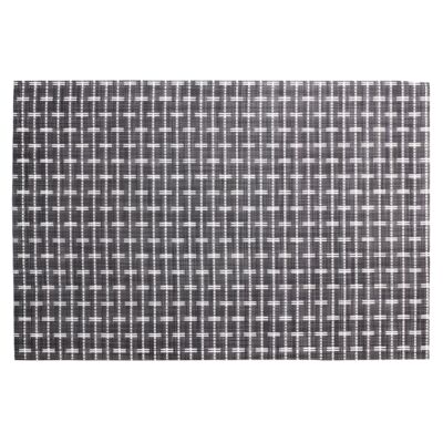 Podkładka Ruto 45 x 30 cm czarno-biały