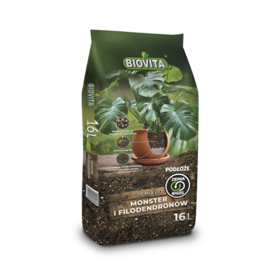 Ziemia do monster i filodendronów BIGOS 16 l BIOVITA