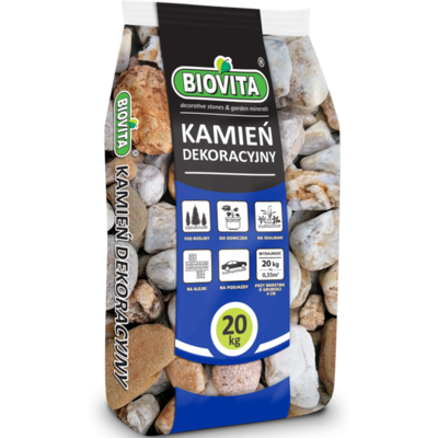 Otoczak Żwir Antyczny 30 - 60 mm 20 kg BIOVITA