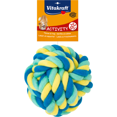 Zabawka dla psa piłka węzeł Vitakraft