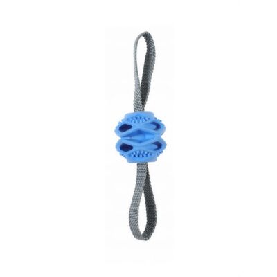 Zabawka dla psa piłka TPR Outdoor niebieska ZOLUX