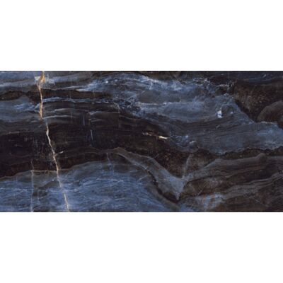 Gres szkliwiony Tulsa Blue 60 x 120 cm 9 mm rektyfikowana wysoki połysk EGEN