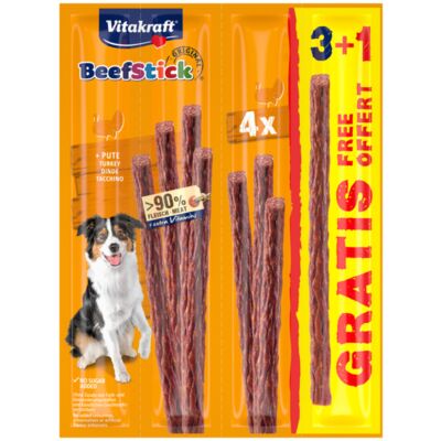 Przysmak dla psa BEEF STICK indyk 3+1 gratis Vitakraftaft