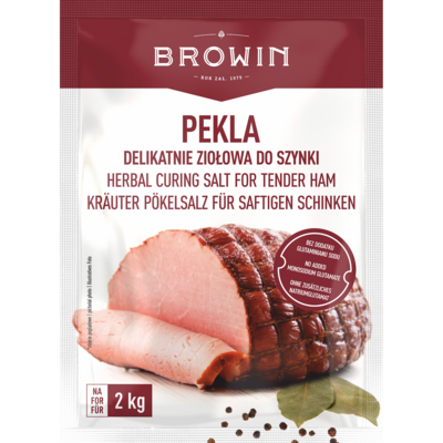 Pekla delikatnie ziołowa do szynki 75 g Browin