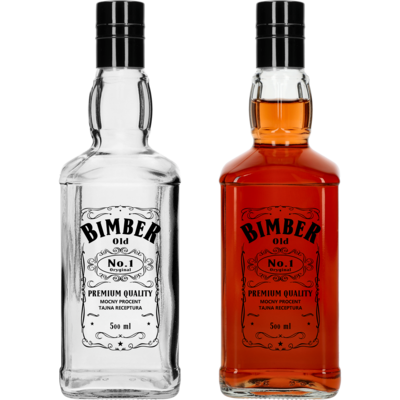 Butelka Daniels Bimber z zakrętką 0,5 l 1 sztuka