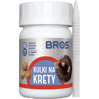 Kulki na krety 90 g 60 - 70 sztuk BROS