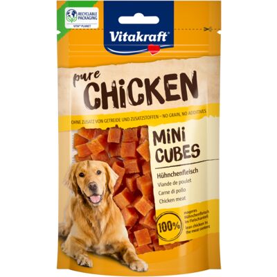Przysmak dla psa CHICKEN Mini Cubes 80 g Vitakraft