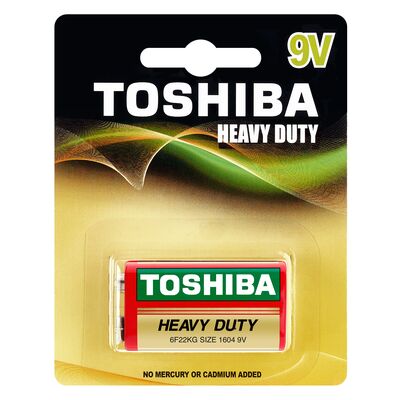 Bateria cynkowo-węglowa 6F22 Toshiba