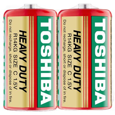Bateria cynkowo-węglowa R14/2 folia Toshiba