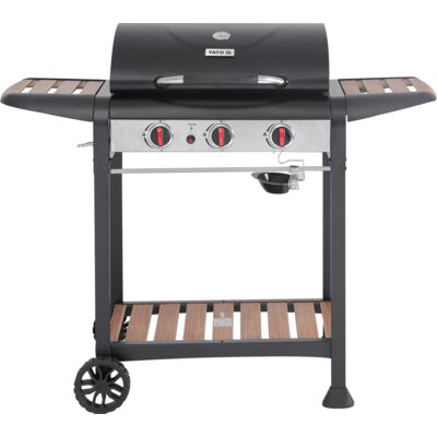 Grill gazowy z pokrywą Natori 3 palniki 9 kW YATO