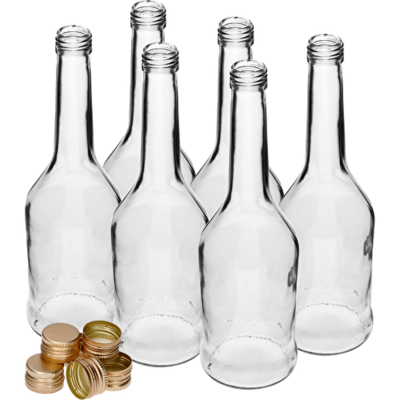 Butelka Napoleon 500 ml z zakrętką fi28 6 sztuk