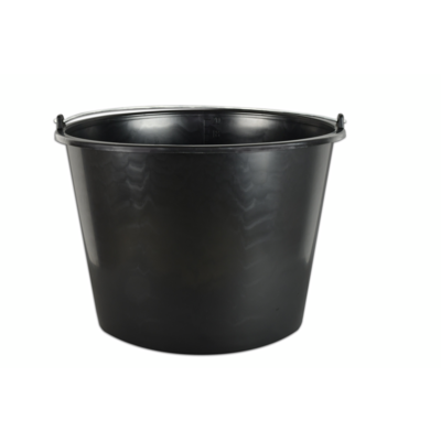 Wiadro budowlane 16 l czarne